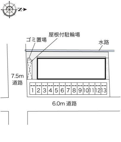 レオネクストグロワールの区画図