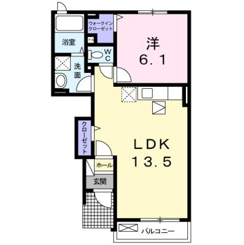 【間取り】 | フィオーレ１