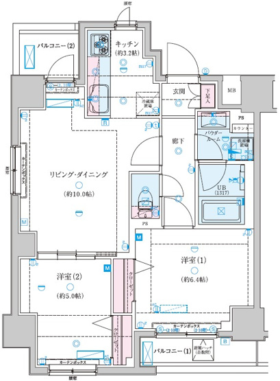 【間取り】 | GENOVIA新子安