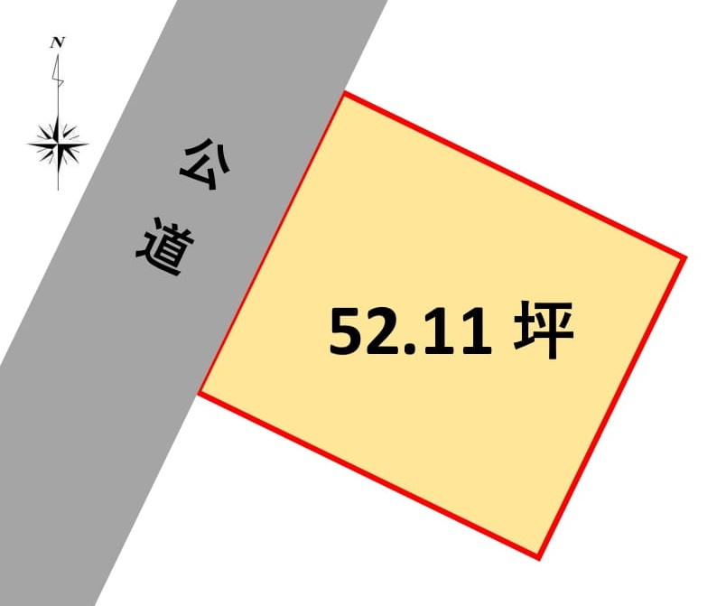 売地　藤岡市下大塚