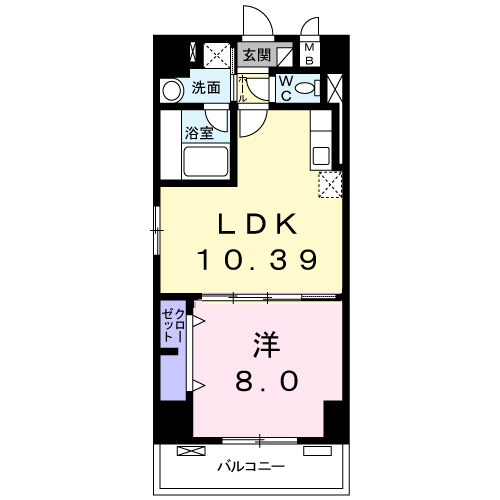 【間取り】 | スカイブルーレジデンス横浜