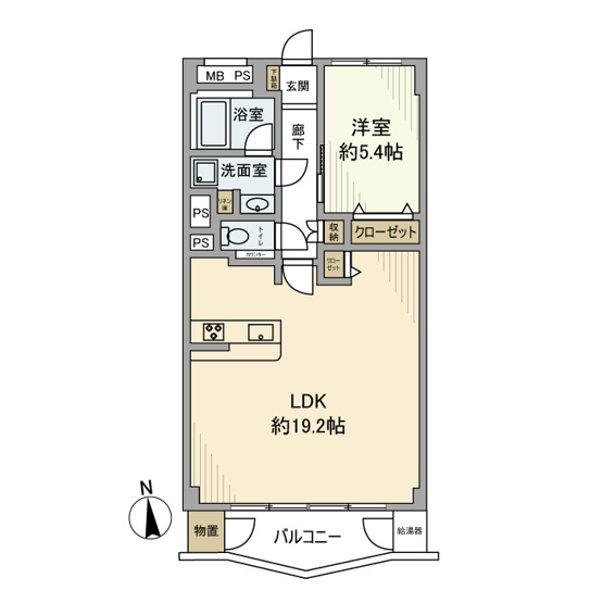 【間取り】 | 横浜ハイタウン１号棟