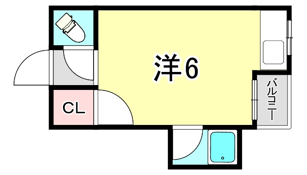 高津サンハイツの間取り