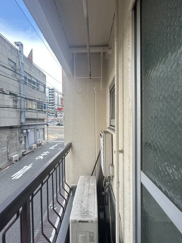 高津サンハイツのバルコニー