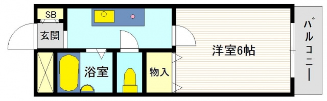 アンピエスぜんの間取り