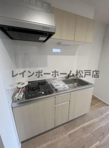 八潮市八潮４丁目のアパートのキッチン