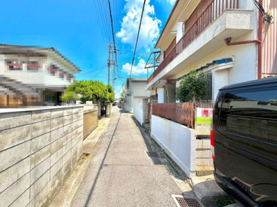 【前面道路含む現地写真】 | 綾園２丁目　売土地 | 建築条件無！お好きな工務店やハウスメーカーで建築して頂けます♪