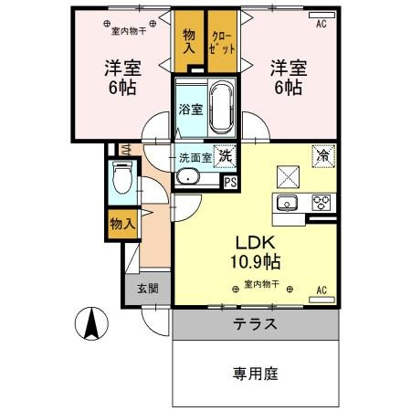【間取り】 | ラ・ペーシュ