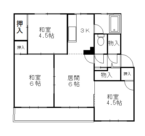 若草501マンションの間取り
