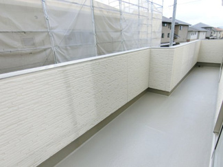 【バルコニー】 | 新築　リーブルガーデン鴨方町六条院中　全2棟 | 同仕様バルコニー
