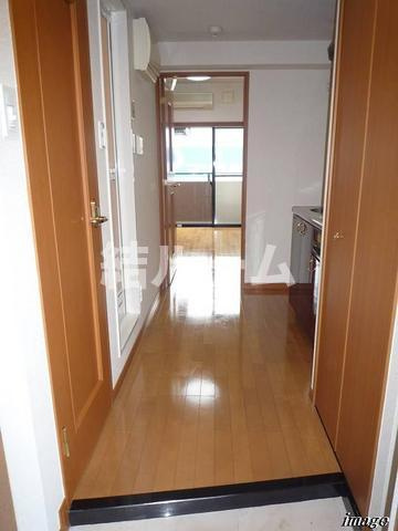 練馬区中村北１丁目の賃貸マンションの玄関