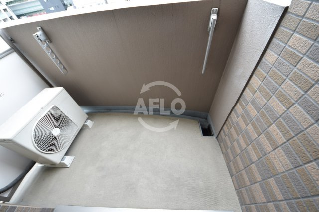 ラナップスクエア阿波座のバルコニー|ラナップスクエア阿波座　バルコニー