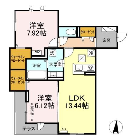 プライムレジデンスの間取り