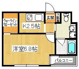 Ｓ－ＦＯＲＴ西船橋の間取り