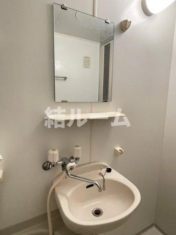 北区滝野川５丁目の賃貸マンションの洗面所