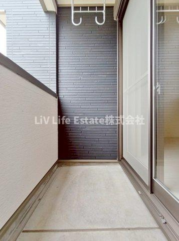 ミルサンクBのバルコニー|別部屋参考写真