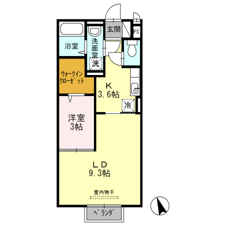 セントラルグレイスの間取り|※反転タイプ※