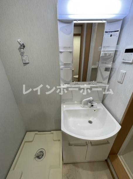 特典：仲介手数料が無料です!!の洗面所