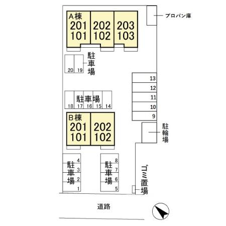 【区画図】 | D-ROOM WIT A
