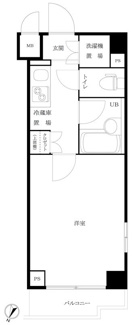 【間取り】 | ルーブル武蔵小杉弐番館