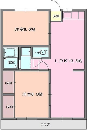 【間取り】 | サニーヴィレッジⅡ