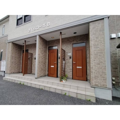 【外観】 | さくらコーポB | 外はこのようになっています