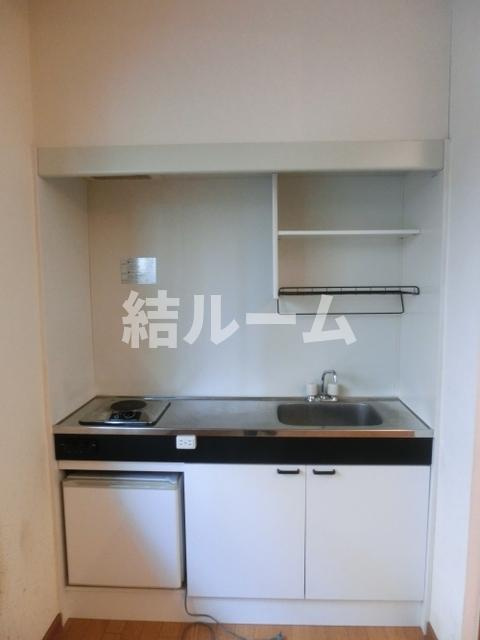 板橋区富士見町のアパートのキッチン