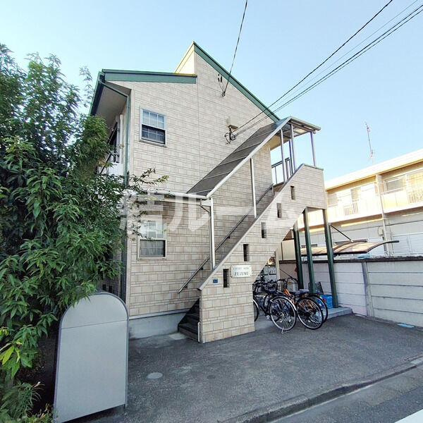 板橋区富士見町のアパートのロビー