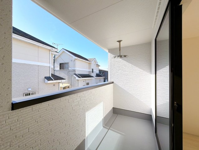 【バルコニー】 | 前橋市青柳町　新築住宅 | 同社施工例