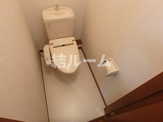 板橋区双葉町のアパートのトイレ|別号室参考写真