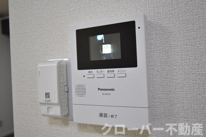 ボナール立江のセキュリティ|モニタ付インターホン