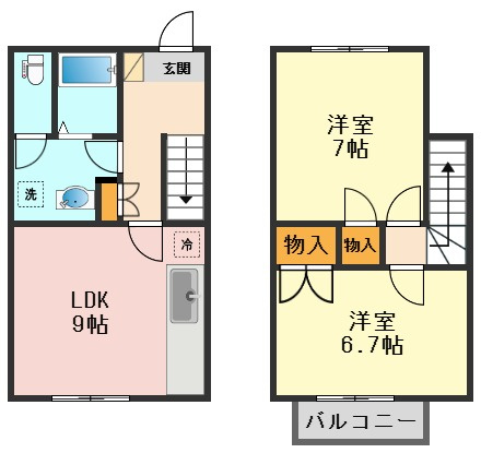 ドルフ水元の間取り