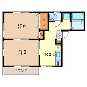 エンジェルの間取り