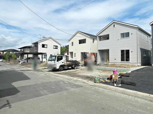 新築戸建・新築建売　相馬市中村第14　桜丘小・中村第一中の前面道路含む現地写真