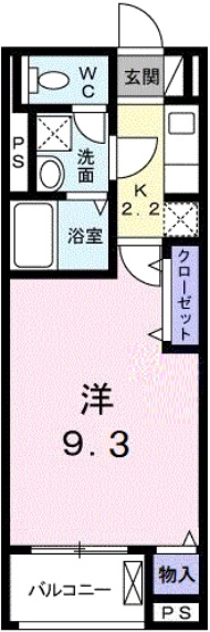 ジンプレシャスの間取り