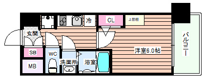 【間取り】 | プレリスNEO大阪十三エルヴィオン