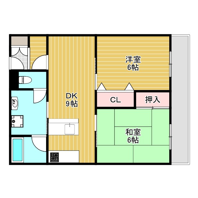 ロイヤル石橋の間取り