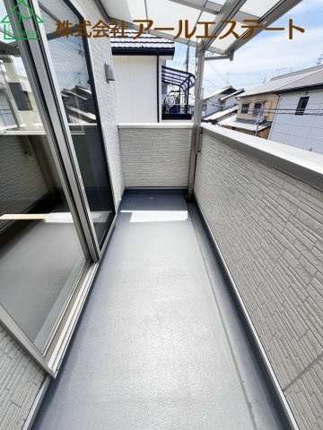高砂市美保里　　　中古戸建のバルコニー