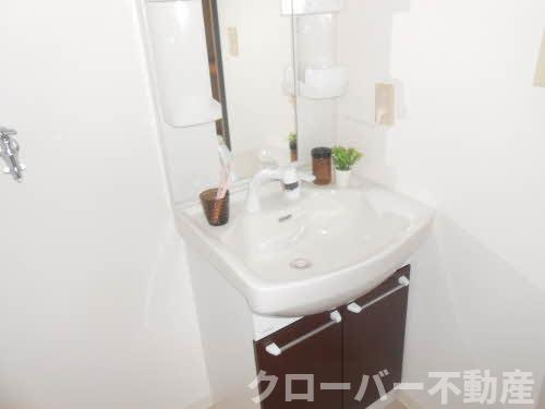 コーポニューハピネスの洗面所