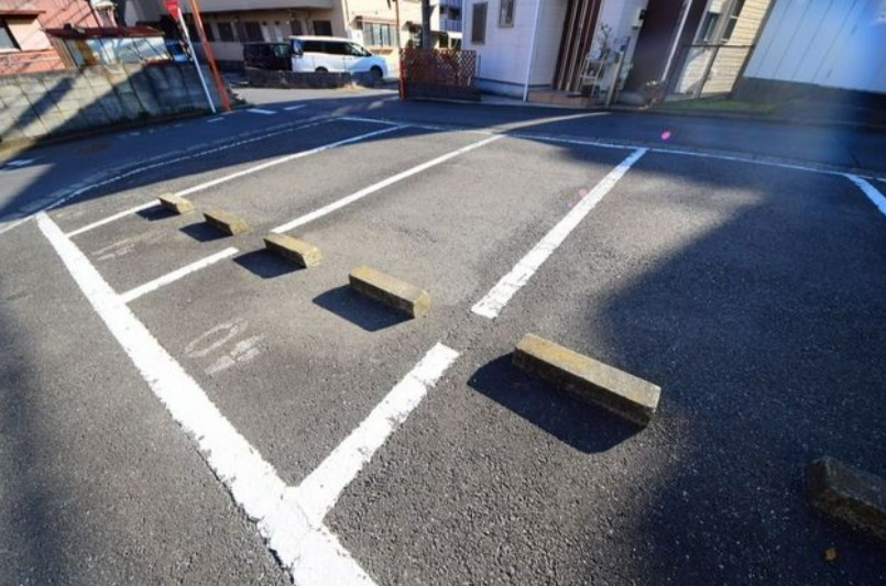 ソシア　東館の駐車場