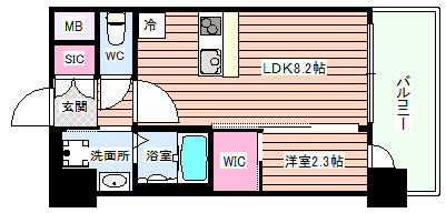 【間取り】 | プレリスNEO大阪十三エルヴィオン