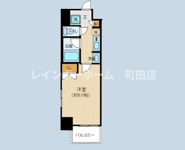 Ｎ－ｆｌａｔｓ町田※初期費用分割後払いサービス利用可能物件の間取り