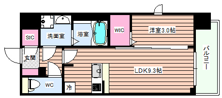 【間取り】 | シーズンフラッツ新大阪ＳＯＵＴＨ