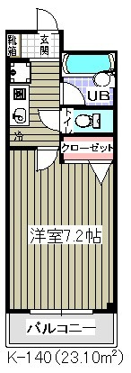 ローズガーデンカスタリアの間取り