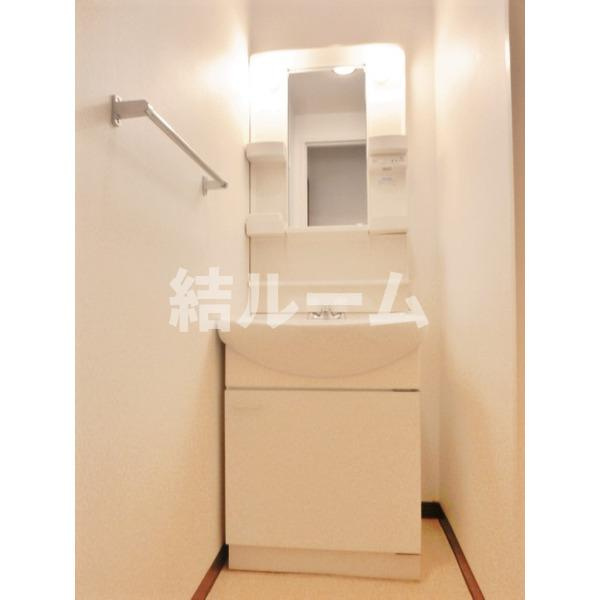 練馬区豊玉上２丁目の賃貸マンションの独立洗面台