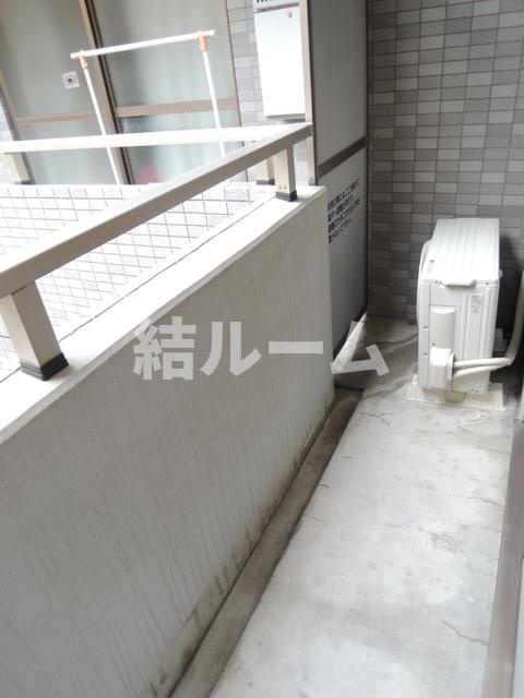 板橋区徳丸２丁目の賃貸マンションのバルコニー