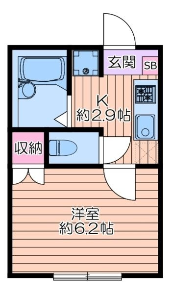 ソル・フルールの間取り