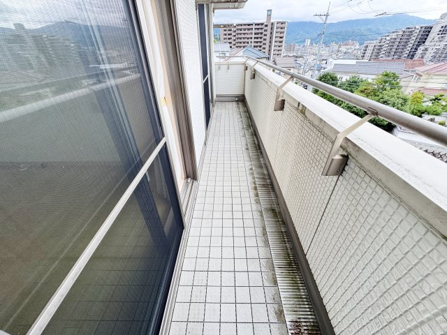 青崎東戸建てのバルコニー