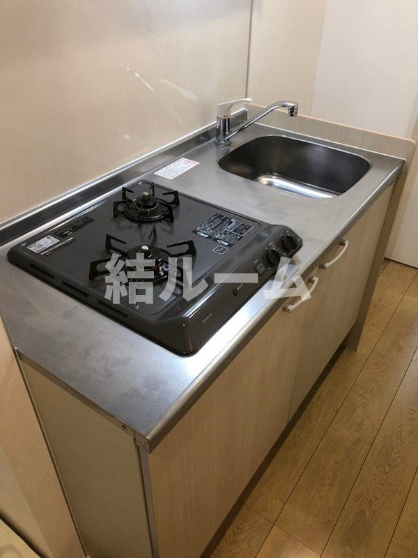 練馬区田柄２丁目のアパートのキッチン