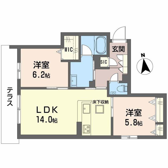 【間取り】 | シャーメゾン　マイレ